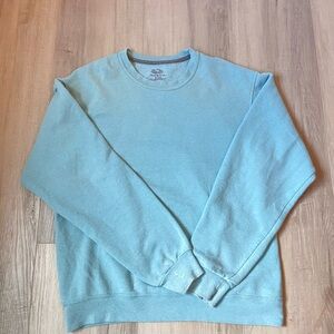 Fruit of the Loom Light Blue Crewneck Sweater